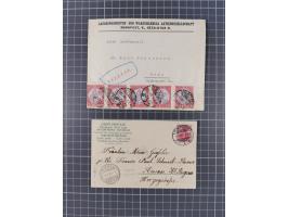 RASIERKLINGEN-STEMPEL: Umfangreiche Sammlung, sauber nach Orten Aarau bis Zürich zusammengetragen, dabei über 220 Briefe und 