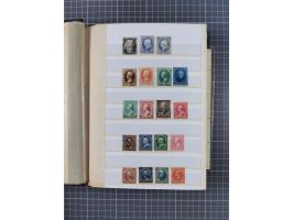 1860/1950, interesting holding in little album, early issues unused no gum, later issues mint never hinged, incl. better valu