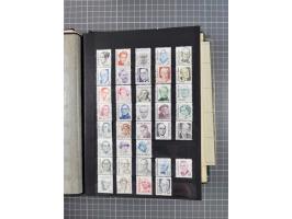 1860/1950, interesting holding in little album, early issues unused no gum, later issues mint never hinged, incl. better valu