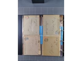 Berlin-Berliner Packetfahrt-Gesellschaft: 1886/1915, frankierte Post mit ca. 90 Briefen, Karten und Drucksachen mit diversen 