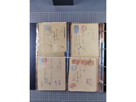 Berlin-Berliner Packetfahrt-Gesellschaft: 1886/1915, frankierte Post mit ca. 90 Briefen, Karten und Drucksachen mit diversen 