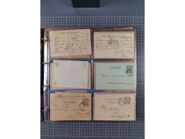 Berlin-Berliner Packetfahrt-Gesellschaft: 1886/1915, frankierte Post mit ca. 90 Briefen, Karten und Drucksachen mit diversen 