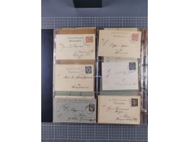 Berlin-Berliner Packetfahrt-Gesellschaft: 1886/1915, frankierte Post mit ca. 90 Briefen, Karten und Drucksachen mit diversen 