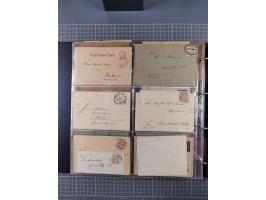 Berlin-Berliner Packetfahrt-Gesellschaft: 1886/1915, frankierte Post mit ca. 90 Briefen, Karten und Drucksachen mit diversen 