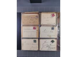 Berlin-Berliner Packetfahrt-Gesellschaft: 1886/1915, frankierte Post mit ca. 90 Briefen, Karten und Drucksachen mit diversen 