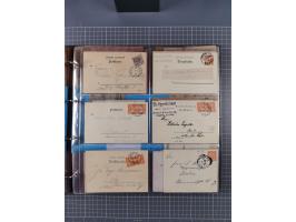 Berlin-Berliner Packetfahrt-Gesellschaft: 1886/1915, frankierte Post mit ca. 90 Briefen, Karten und Drucksachen mit diversen 