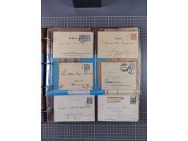 Berlin-Berliner Packetfahrt-Gesellschaft: 1886/1915, frankierte Post mit ca. 90 Briefen, Karten und Drucksachen mit diversen 