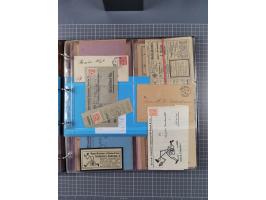 Berlin-Berliner Packetfahrt-Gesellschaft: 1886/1915, frankierte Post mit ca. 90 Briefen, Karten und Drucksachen mit diversen 