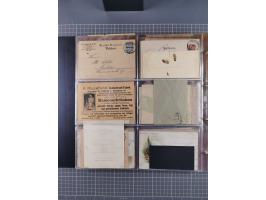 Berlin-Berliner Packetfahrt-Gesellschaft: 1886/1915, frankierte Post mit ca. 90 Briefen, Karten und Drucksachen mit diversen 