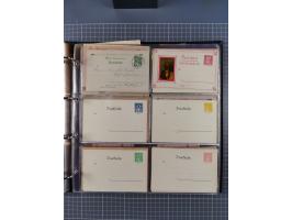 Berlin-Berliner Packetfahrt-Gesellschaft: 1886/1902, interessante Sammlung “Ganzsachenkarten und Streifbänder” mit ca.290 ung