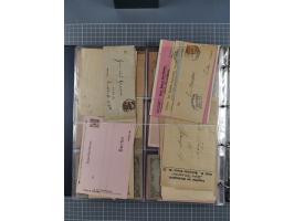 Berlin-Berliner Packetfahrt-Gesellschaft: 1886/1902, interessante Sammlung “Ganzsachenkarten und Streifbänder” mit ca.290 ung