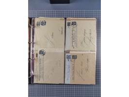 Berlin-Berliner Packetfahrt Gesellschaft: 1886/1900, umfangreiche Sammlung “Ganzsachen-Kartenbriefe und Umschläge” mit ca. &n
