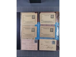 Berlin: 1873/1900, Sammlung diverser Anstalten mit Schwerpunkt bei der “HANSA” und “Berliner Verkehrs-Anstalt” mit ca. 160 Br