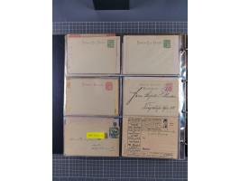 Berlin: 1873/1900, Sammlung diverser Anstalten mit Schwerpunkt bei der “HANSA” und “Berliner Verkehrs-Anstalt” mit ca. 160 Br