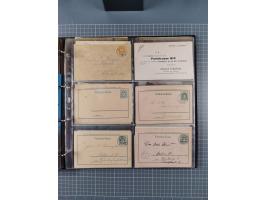 Berlin: 1873/1900, Sammlung diverser Anstalten mit Schwerpunkt bei der “HANSA” und “Berliner Verkehrs-Anstalt” mit ca. 160 Br