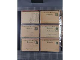 Berlin: 1873/1900, Sammlung diverser Anstalten mit Schwerpunkt bei der “HANSA” und “Berliner Verkehrs-Anstalt” mit ca. 160 Br