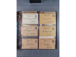 Berlin: 1873/1900, Sammlung diverser Anstalten mit Schwerpunkt bei der “HANSA” und “Berliner Verkehrs-Anstalt” mit ca. 160 Br