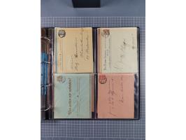 Berlin: 1873/1900, Sammlung diverser Anstalten mit Schwerpunkt bei der “HANSA” und “Berliner Verkehrs-Anstalt” mit ca. 160 Br