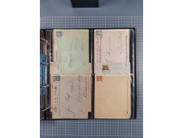 Berlin: 1873/1900, Sammlung diverser Anstalten mit Schwerpunkt bei der “HANSA” und “Berliner Verkehrs-Anstalt” mit ca. 160 Br