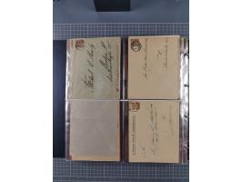 Berlin: 1873/1900, Sammlung diverser Anstalten mit Schwerpunkt bei der “HANSA” und “Berliner Verkehrs-Anstalt” mit ca. 160 Br