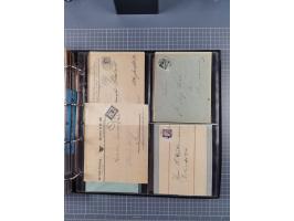 Berlin: 1873/1900, Sammlung diverser Anstalten mit Schwerpunkt bei der “HANSA” und “Berliner Verkehrs-Anstalt” mit ca. 160 Br