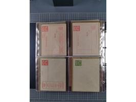 Berlin: 1873/1900, Sammlung diverser Anstalten mit Schwerpunkt bei der “HANSA” und “Berliner Verkehrs-Anstalt” mit ca. 160 Br