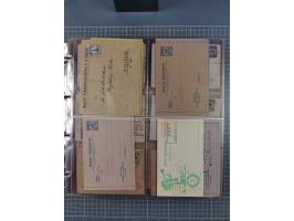 Auerbach bis Zittau: 1886/1900, umfangreiche Sammlung mit über 550 Briefen, Karten sowie ungebrauchten und gebrauchten Ganzsa