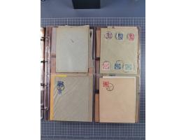 Auerbach bis Zittau: 1886/1900, umfangreiche Sammlung mit über 550 Briefen, Karten sowie ungebrauchten und gebrauchten Ganzsa