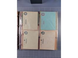 Auerbach bis Zittau: 1886/1900, umfangreiche Sammlung mit über 550 Briefen, Karten sowie ungebrauchten und gebrauchten Ganzsa