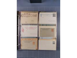 Auerbach bis Zittau: 1886/1900, umfangreiche Sammlung mit über 550 Briefen, Karten sowie ungebrauchten und gebrauchten Ganzsa