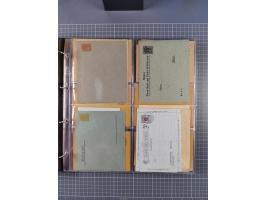 Auerbach bis Zittau: 1886/1900, umfangreiche Sammlung mit über 550 Briefen, Karten sowie ungebrauchten und gebrauchten Ganzsa