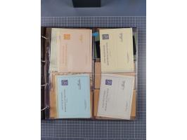 Auerbach bis Zittau: 1886/1900, umfangreiche Sammlung mit über 550 Briefen, Karten sowie ungebrauchten und gebrauchten Ganzsa