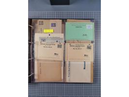 Auerbach bis Zittau: 1886/1900, umfangreiche Sammlung mit über 550 Briefen, Karten sowie ungebrauchten und gebrauchten Ganzsa