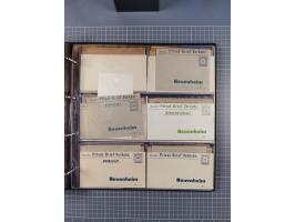 Auerbach bis Zittau: 1886/1900, umfangreiche Sammlung mit über 550 Briefen, Karten sowie ungebrauchten und gebrauchten Ganzsa