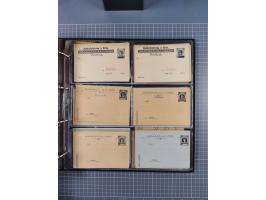 Auerbach bis Zittau: 1886/1900, umfangreiche Sammlung mit über 550 Briefen, Karten sowie ungebrauchten und gebrauchten Ganzsa