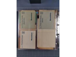 Auerbach bis Zittau: 1886/1900, umfangreiche Sammlung mit über 550 Briefen, Karten sowie ungebrauchten und gebrauchten Ganzsa