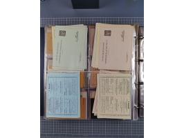 Auerbach bis Zittau: 1886/1900, umfangreiche Sammlung mit über 550 Briefen, Karten sowie ungebrauchten und gebrauchten Ganzsa