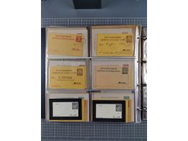 Auerbach bis Zittau: 1886/1900, umfangreiche Sammlung mit über 550 Briefen, Karten sowie ungebrauchten und gebrauchten Ganzsa