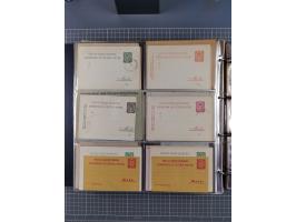 Auerbach bis Zittau: 1886/1900, umfangreiche Sammlung mit über 550 Briefen, Karten sowie ungebrauchten und gebrauchten Ganzsa