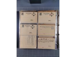 Auerbach bis Zittau: 1886/1900, umfangreiche Sammlung mit über 550 Briefen, Karten sowie ungebrauchten und gebrauchten Ganzsa