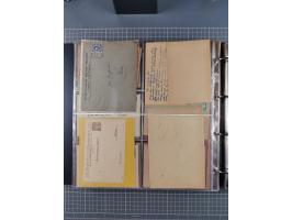 Auerbach bis Zittau: 1886/1900, umfangreiche Sammlung mit über 550 Briefen, Karten sowie ungebrauchten und gebrauchten Ganzsa