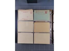 Auerbach bis Zittau: 1886/1900, umfangreiche Sammlung mit über 550 Briefen, Karten sowie ungebrauchten und gebrauchten Ganzsa