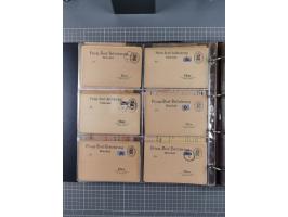 Auerbach bis Zittau: 1886/1900, umfangreiche Sammlung mit über 550 Briefen, Karten sowie ungebrauchten und gebrauchten Ganzsa