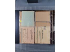 Auerbach bis Zittau: 1886/1900, umfangreiche Sammlung mit über 550 Briefen, Karten sowie ungebrauchten und gebrauchten Ganzsa