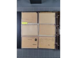 Auerbach bis Zittau: 1886/1900, umfangreiche Sammlung mit über 550 Briefen, Karten sowie ungebrauchten und gebrauchten Ganzsa