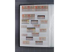 China bis Togo, interessante Sammlung loser R-Zettel mit ca. 330 Stück und 13 Siegelmarken inkl. in Schwarz aus Constantiniop