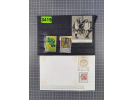 1892/1910, kleine Partie mit u.a. drei Posteinlieferungsscheinen 1892 für R-Briefen Apia, Bagamojo und Bibundi, Urkunde für e