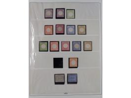 1872/1918, ungebrauchte und postfrische, bis auf Mi. 14 und 38 komplette Sammlung &nbsp;im Lindner-Falzlosalbum mit vielen Be