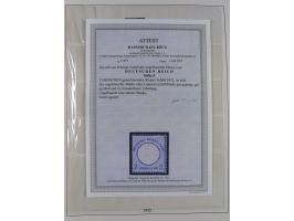 1872/1918, ungebrauchte und postfrische, bis auf Mi. 14 und 38 komplette Sammlung &nbsp;im Lindner-Falzlosalbum mit vielen Be