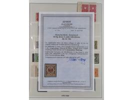 1872/1918, ungebrauchte und postfrische, bis auf Mi. 14 und 38 komplette Sammlung &nbsp;im Lindner-Falzlosalbum mit vielen Be